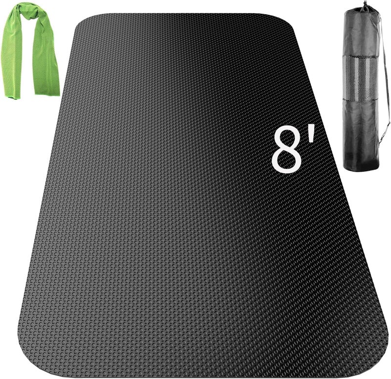 TONINT Large Exercise Mat,Exercise Equipment Mat,Treadmill Mat, Exercise Bike Mat, Workout Mats for Home Gym Mats Gym Flooring Rubber Workout Mat Fitness Mat Large Yoga Mat Cardio Mat for Weightlifting, Jump Rope, Non-slipping - Image 1